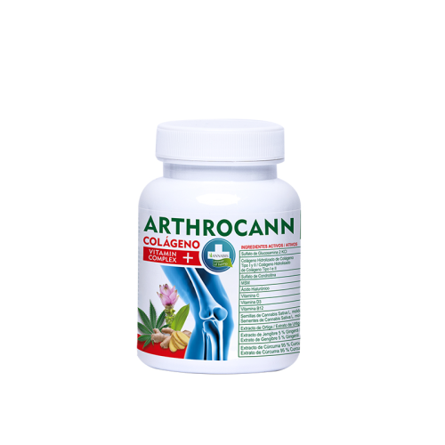 ARTHROCANN Colágeno Vitamin Complex + complemento alimenticio cáñamo articulaciones